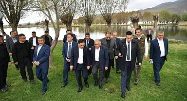 VALİ ÇİÇEK VE BAŞKAN BÜYÜKKILIÇ'TAN ÖNEMLİ ZİYARET