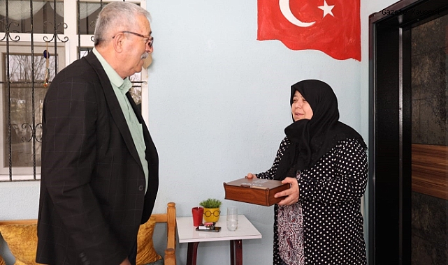BAŞKAN METİN ŞEHİT ANNELERİNİ UNUTMADI