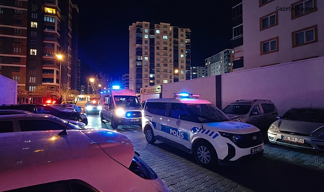 KAYSERİ'DE SİLAHLI KAVGA: 1 YARALI