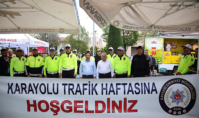 KAYSERİ'DE TRAFİK HAFTASI'NA ÖZEL KUTLAMA