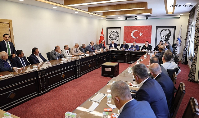 TALAS'TA İSTİŞARE TOPLANTISI
