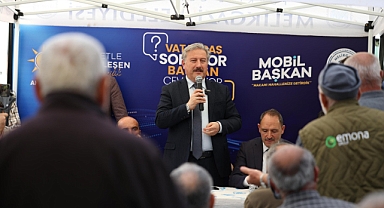 VATANDAŞ SORDU, BAŞKAN PALANCIOĞLU CEVAPLADI