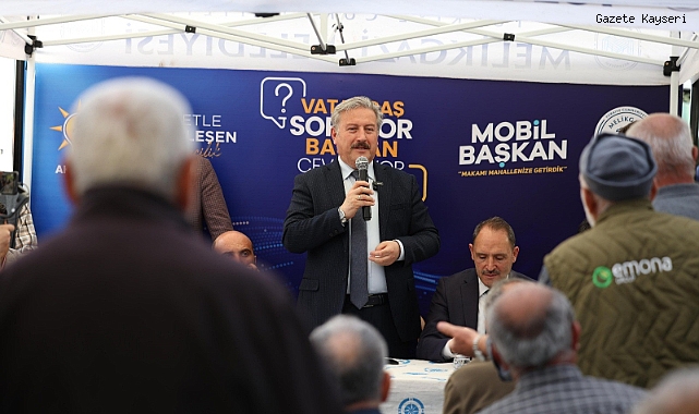 VATANDAŞ SORDU, BAŞKAN PALANCIOĞLU CEVAPLADI