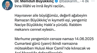BÜYÜKKILIÇ AİLESİNİN ACI GÜNÜ