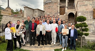 DOKTOR BAŞKAN MESLEKTAŞLARI İLE BULUŞTU