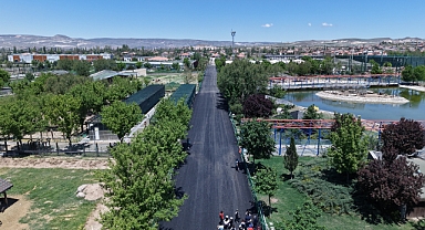 HAYVANAT BAHÇESİNDE YÜRÜYÜŞ YOLLARI YENİLENDİ