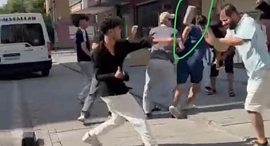 KAVGA ETTİKLERİ ŞAHSI TAŞLA BAYILTTILAR