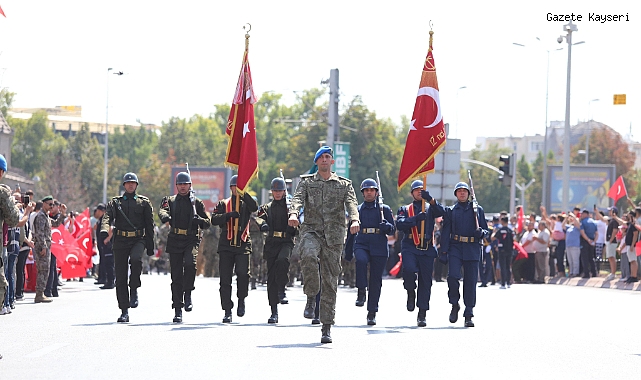 KAYSERİ'DE 30 AĞUSTOS ÇOŞKUSU