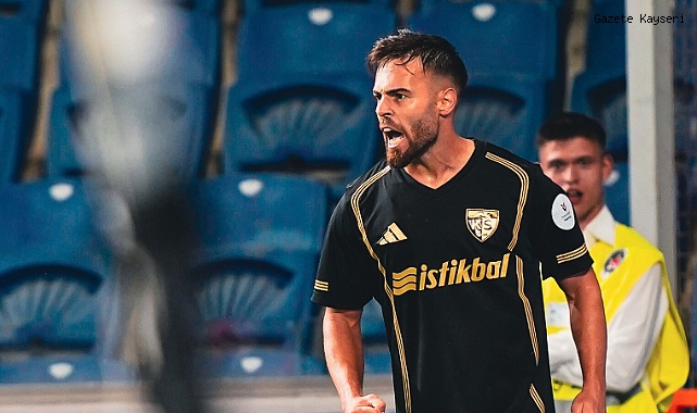 KAYSERİSPOR'UN İLK GOLÜ MİGUEL CARDOSO’DAN