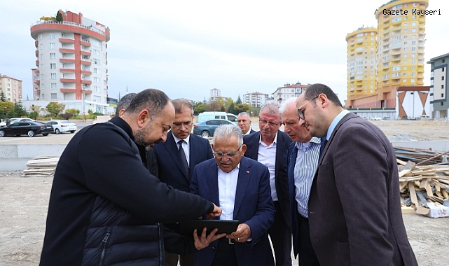 GÖKKENT MAHALLESİNDEKİ OKUL İNŞAATI İNCELENDİ