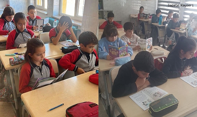 TOMARZA'DA KİTAP OKUMA ETKİNLİĞİ DÜZENLENDİ