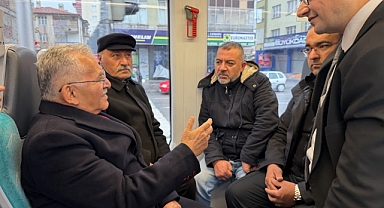 BAŞKAN BÜYÜKKILIÇ, VATANDAŞLARLA İÇ İÇE