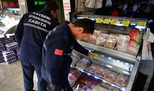 BÜYÜKŞEHİR ZABITA’DAN İŞLETMELERE DENETİM