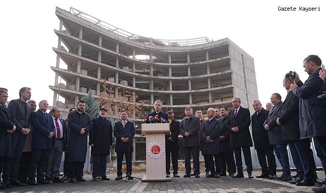 KAYSERİ ADLİYESİ'NİN EK HİZMET BİNASI TANITILDI