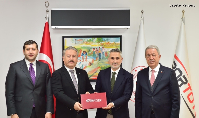 VEKİL ERSOY'DAN ERCİYES 38 FK'YA MÜJDE