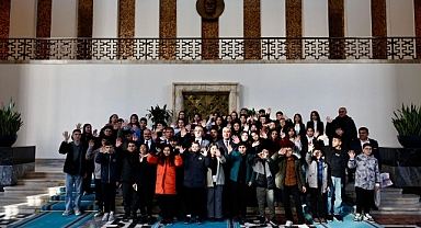 VEKİL ÇOPUROĞLU: 76 ÖĞRENCİYİ KONUK ETTİ