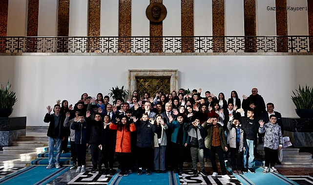 VEKİL ÇOPUROĞLU: 76 ÖĞRENCİYİ KONUK ETTİ