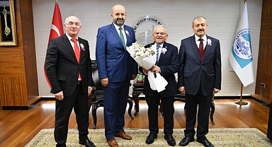 BAŞKAN BÜYÜKKILIÇ'A 37. VERGİ HAFTASI ZİYARETİ