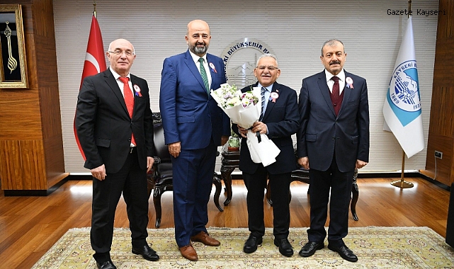 BAŞKAN BÜYÜKKILIÇ'A 37. VERGİ HAFTASI ZİYARETİ