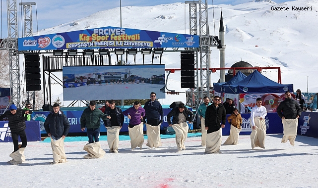 ERCİYES KIŞ FESTİVALİ’NE YOĞUN KATILIM