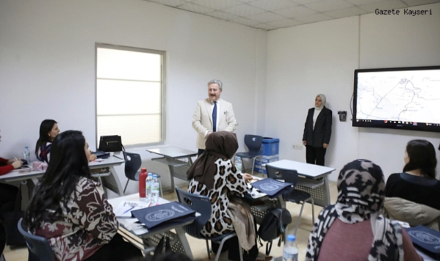  PALANCIOĞLU KURSİYERLERLE BULUŞTU