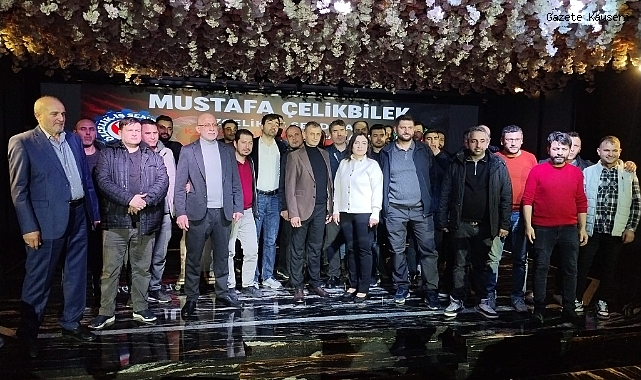 BAŞKAN ADAYI ÇELİKBİLEK İŞÇİLERLE İFTARDA