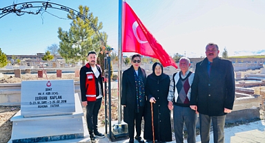 BAYRAM ÖNCESİ ŞEHİT KABİRLERİNE ZİYARET