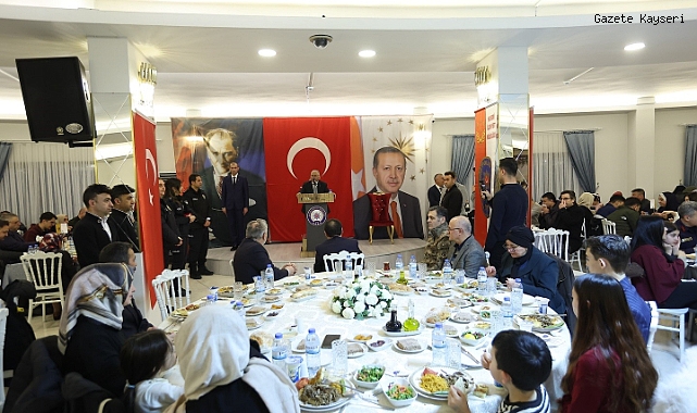 BÜYÜKKILIÇ, ŞEHİT AİLELERİ VE GAZİLERLE BULUŞTU