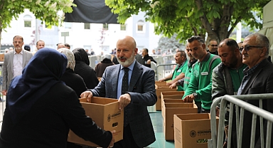 300 BİN ORGANİK FİDE VATANDAŞLA BULUŞTU