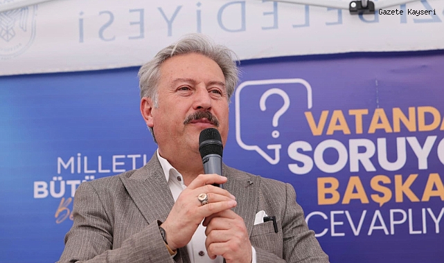 MAHALLE SORDU, BAŞKAN CEVAPLADI